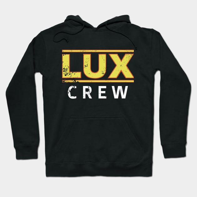 LUX Crew Hoodie by idontfindyouthatinteresting